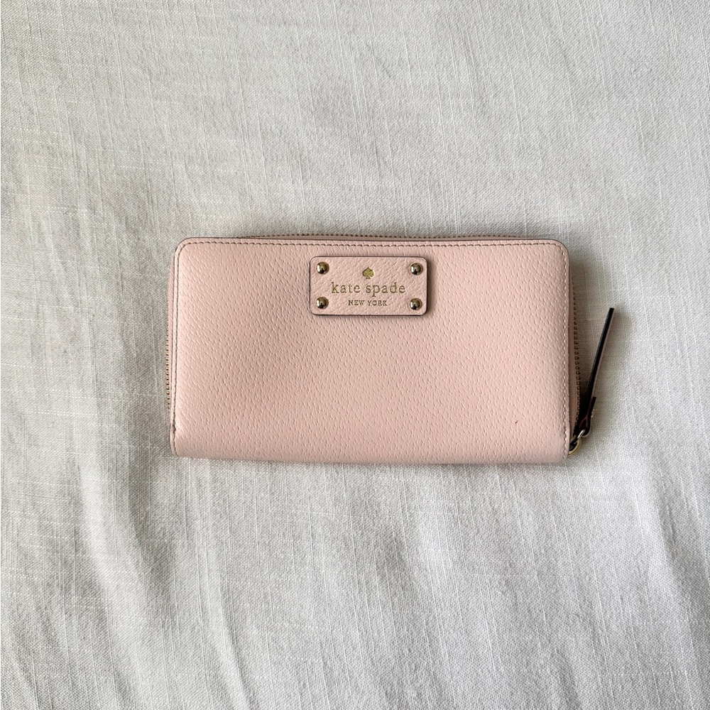 Kate Spade Blush Pink Large Wallet